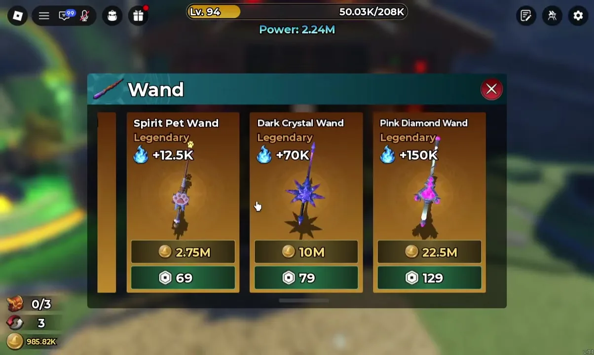 Magic Loot Armor station