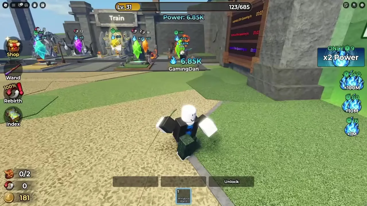 Magic Loot codes Settings gear